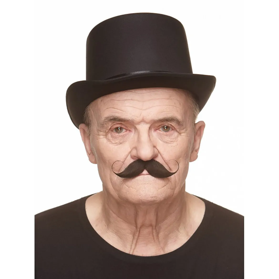 Mustasch, detective kastanj