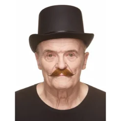 Mustasch, detective röd