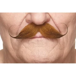 Mustasch, detective röd