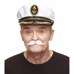 Mustasch, detective vit
