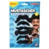 Mustascher, barn 6 st