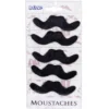 Mustascher, svart 5 st