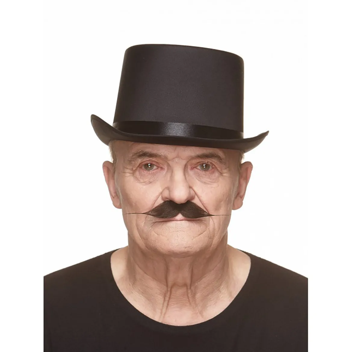 Mustasch, gentleman brun