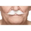 Mustasch, gentleman vit