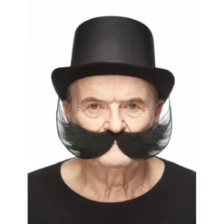 Mustasch, inventor svart