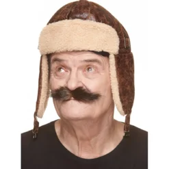 Mustasch, klondike brun/grå