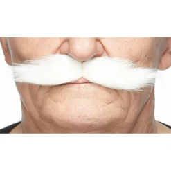 Mustasch, klondike vit