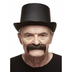 Mustasch, magnum brun/grå