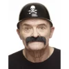 Mustasch, magnum grå