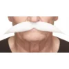 Mustasch, marshall vit