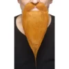 Mustasch med skägg, royal wizzard röd