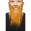 Mustasch med skägg, viking röd
