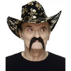 Mustasch, ranger svart