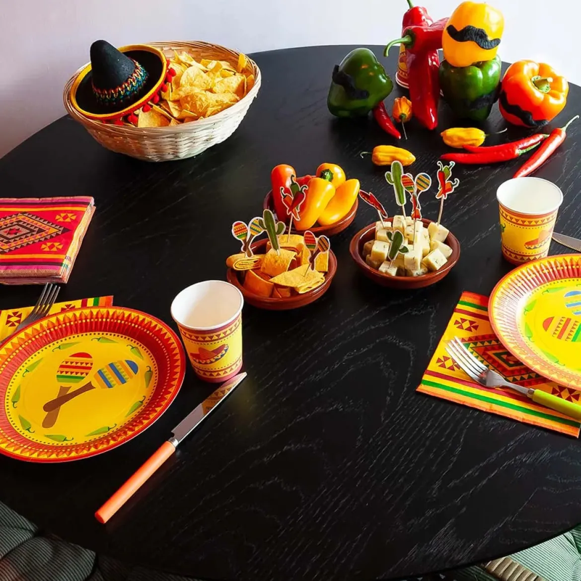 Papperstallrikar, fiesta 23 cm