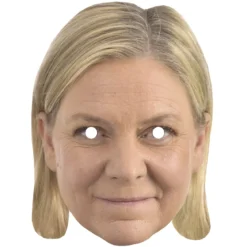 Pappmask, Magdalena Andersson