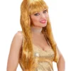 Peruk, glamour guld
