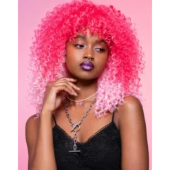 Peruk, Manic Panic Pink Passion Ombre Curl Girl