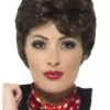 Peruk, 50-tal Grease rizzo brun