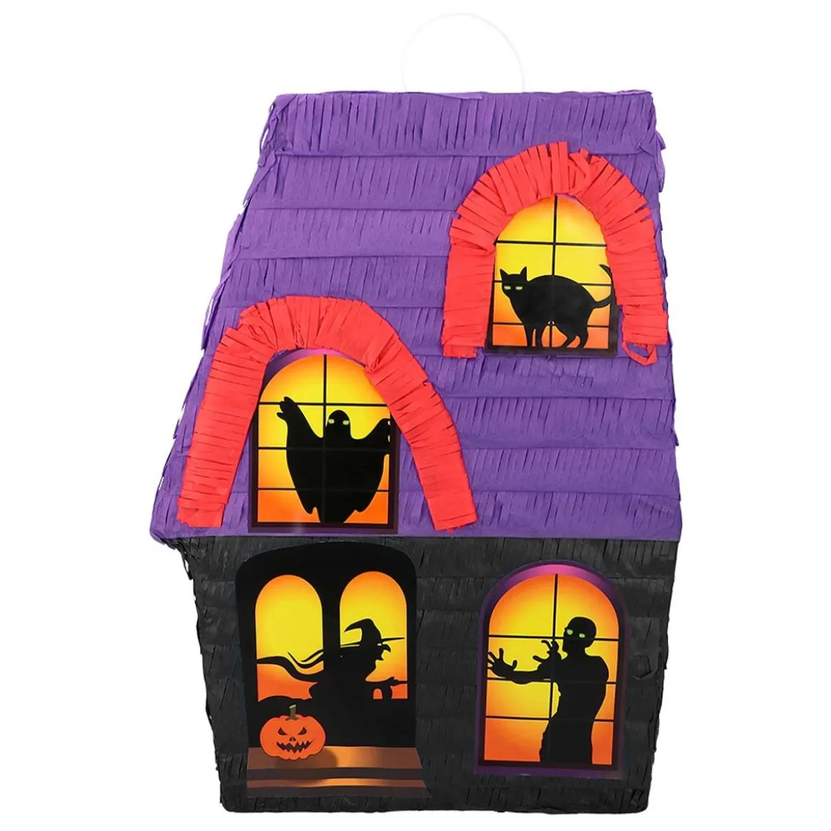 Pinata, halloweenhus 33x10x45 cm