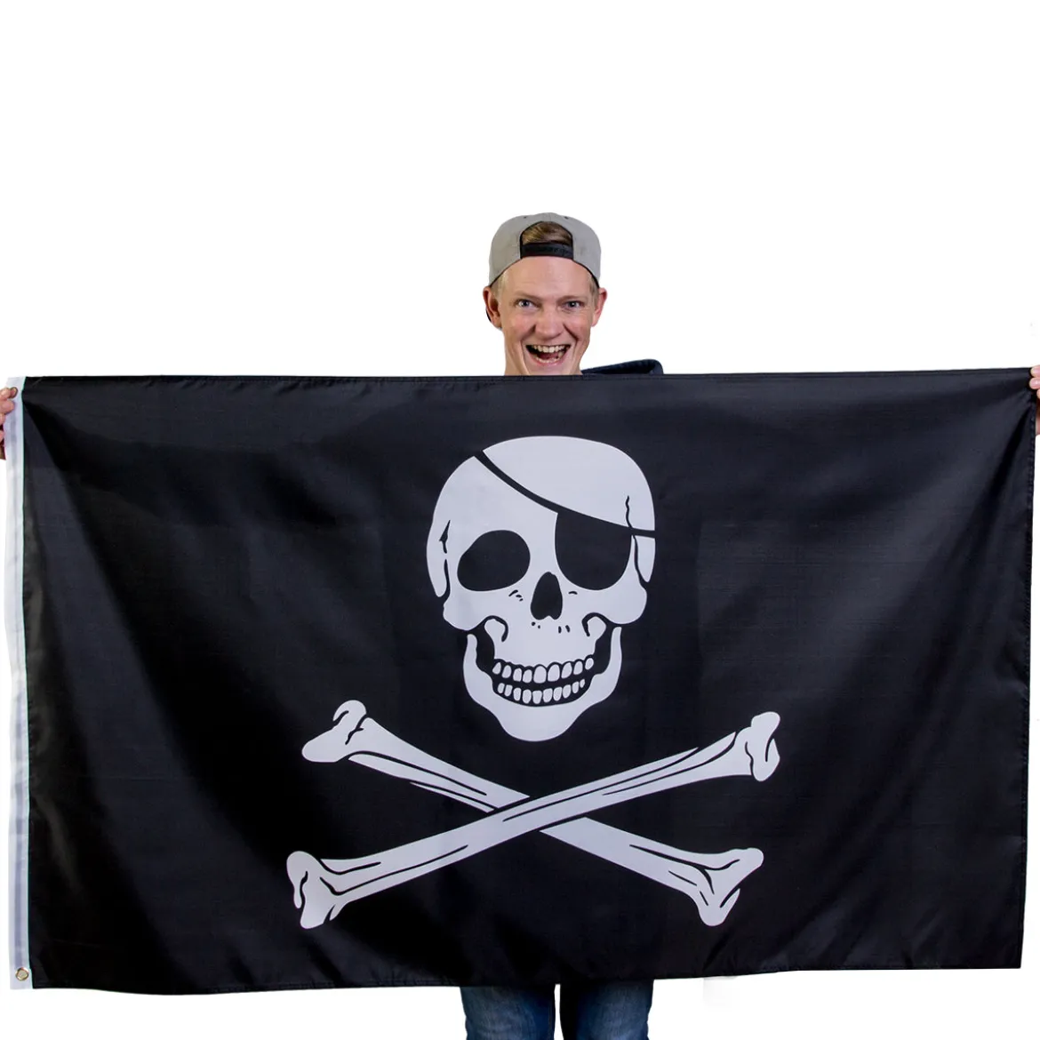 Piratflagga, 150x90 cm