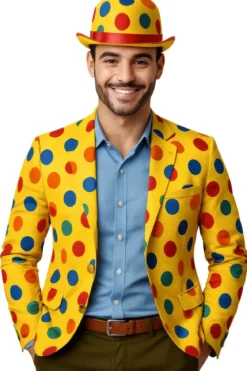 Plommonstop, clown