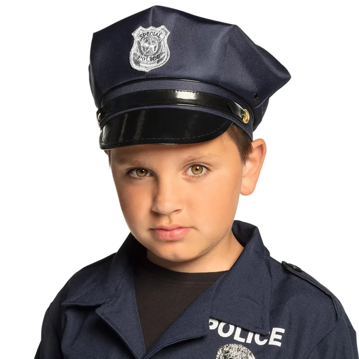 Polishatt barn, special police