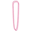 Pärlhalsband, rosa 46 cm