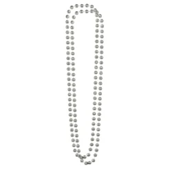 Pärlhalsband, silver 46 cm