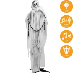 Prop animerad, chained ghost 190 cm