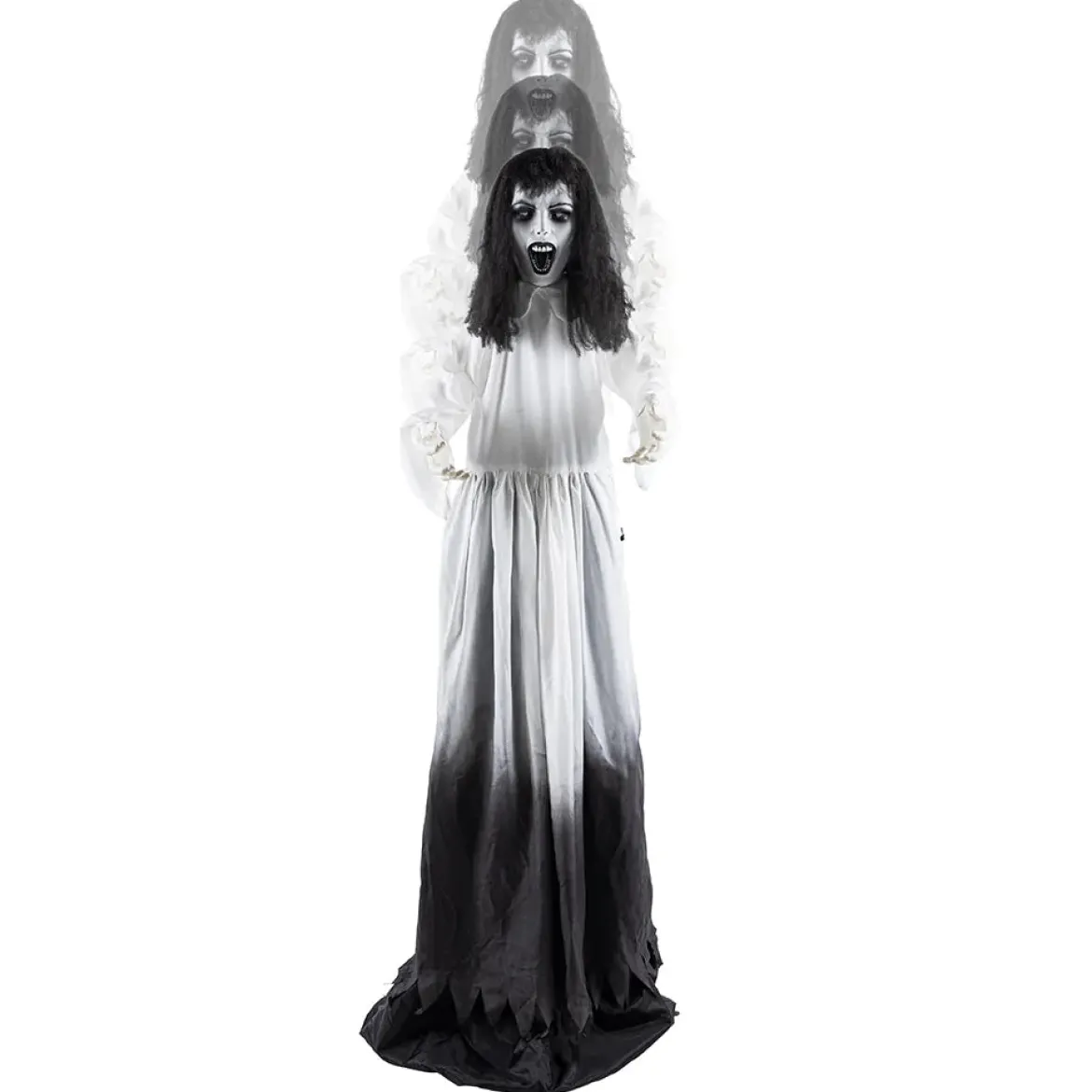 Prop animerad, ghost widow pop-up 185-225 cm