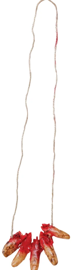 Prop, avskurna fingrar halsband