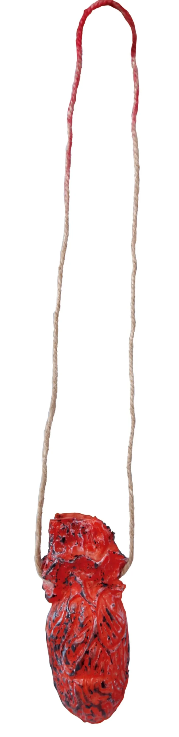 Prop, utslitet hjärta halsband