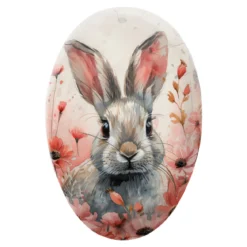 Påskägg, bunny in poppies 35 cm