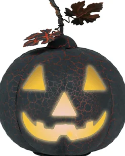 Pumpa, metallic black 16 cm