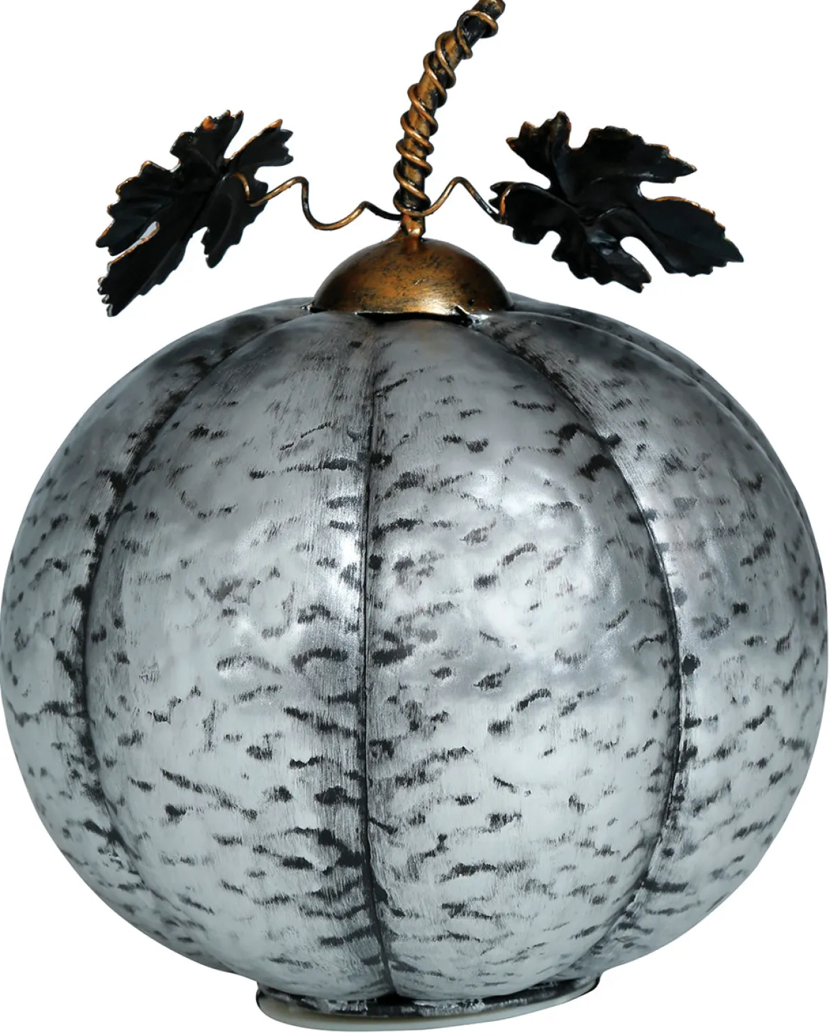Pumpa, metallic silver 16 cm
