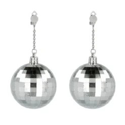 Örhänge, discobollar stora 1-par