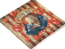 Servetter, cirkusclown 20 st