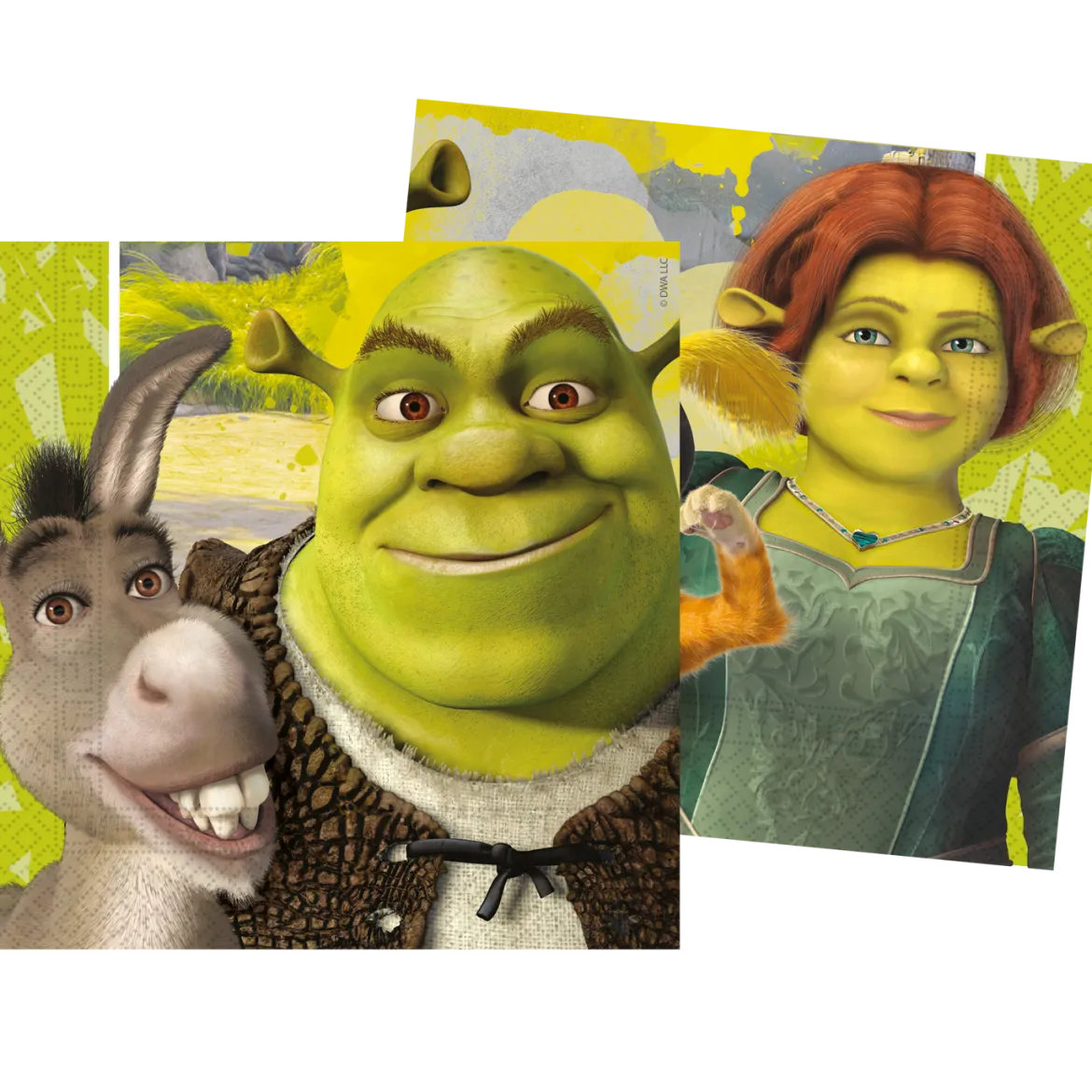 Servetter, Shrek 33x33 cm 20 st