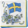 Servetter, svenska flaggan 20 st