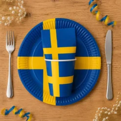 Servetter, Sverige 33x33 cm 20 st