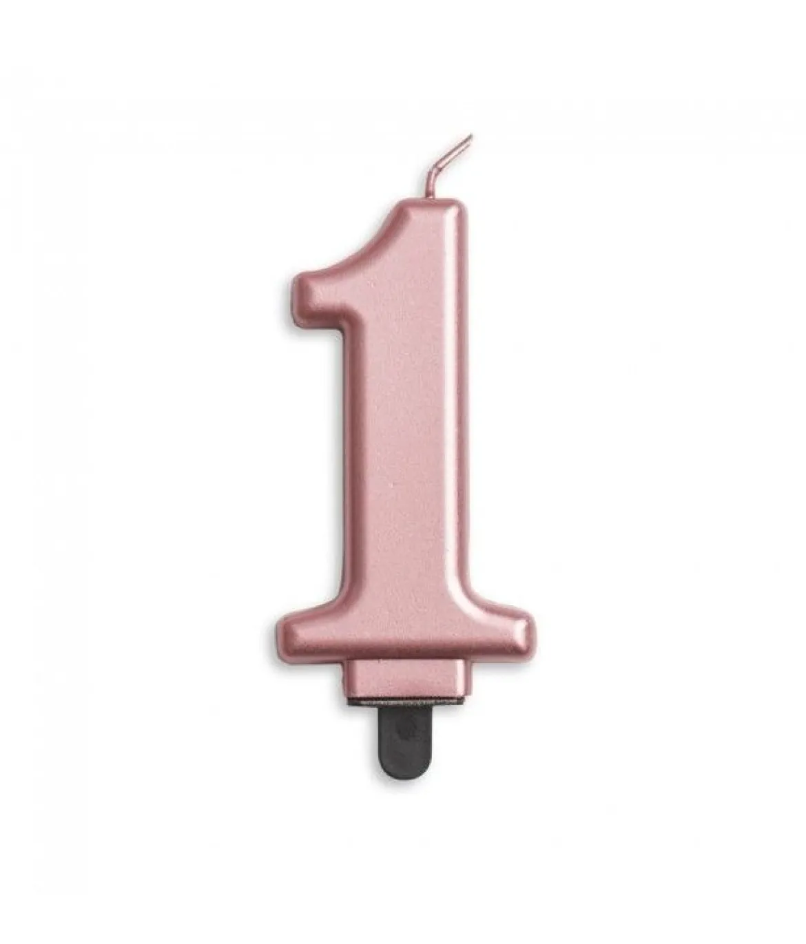 Sifferljus, 1 rose guld metallic
