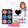 Sminkset, glitter & stenar