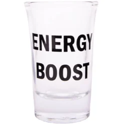 Snapsglas, energy boost