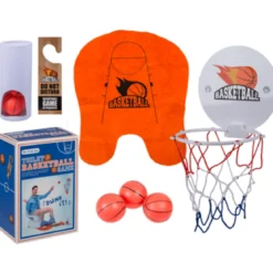Spel, toalettbasket