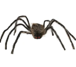 Spindel, hårig brun 75 cm