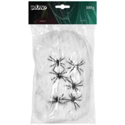 Spindelnät, vit 100 g