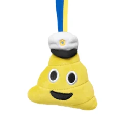 Studenthänge, emoji bajs gul 8 cm