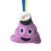 Studenthänge, emoji bajs lila 8 cm