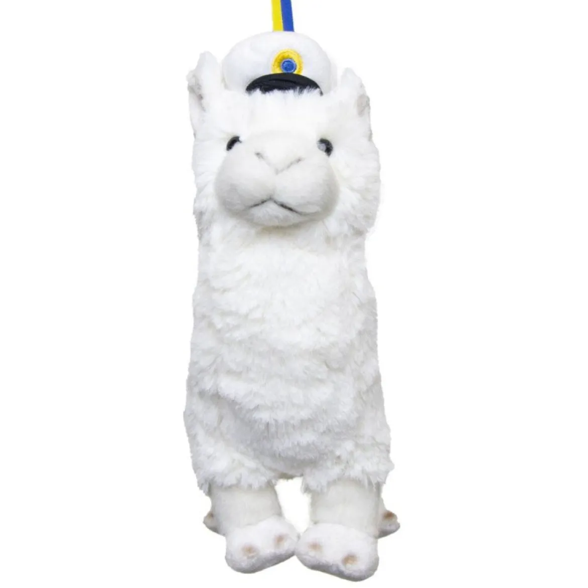 Studentnalle, alpacka vit 20 cm