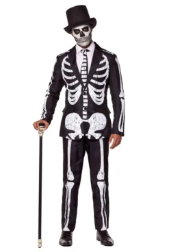 Suitmeister Skeleton Grunge Black